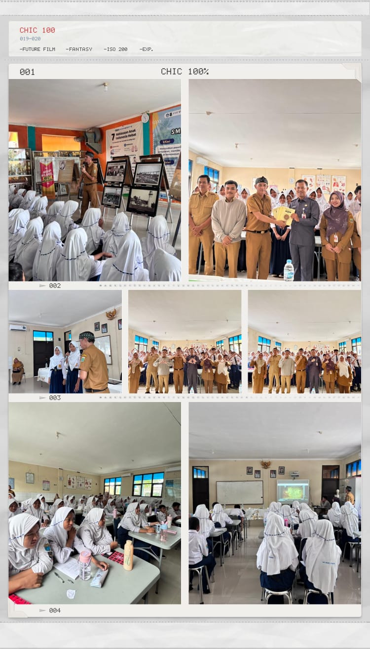 Kegiatan Layanan Mobil Sadar Arsip Keliling (SIPLING) dari Dinas Perpustakaan dan Kearsipan Provinsi Banten telah dilaksanakan di SMP Negeri 4 Cilegon pada Selasa, 19 Mei 2026.